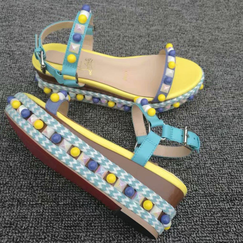 Z2ZA61 Popular leather High heels 6cm