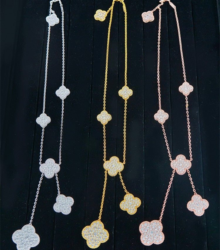 X5X53VA182K Popular 6 flowers necklaces