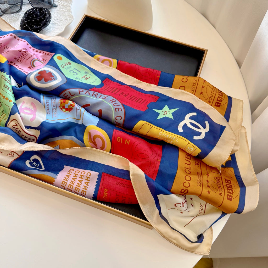 W1Z35C198  Popular Silk Scarve