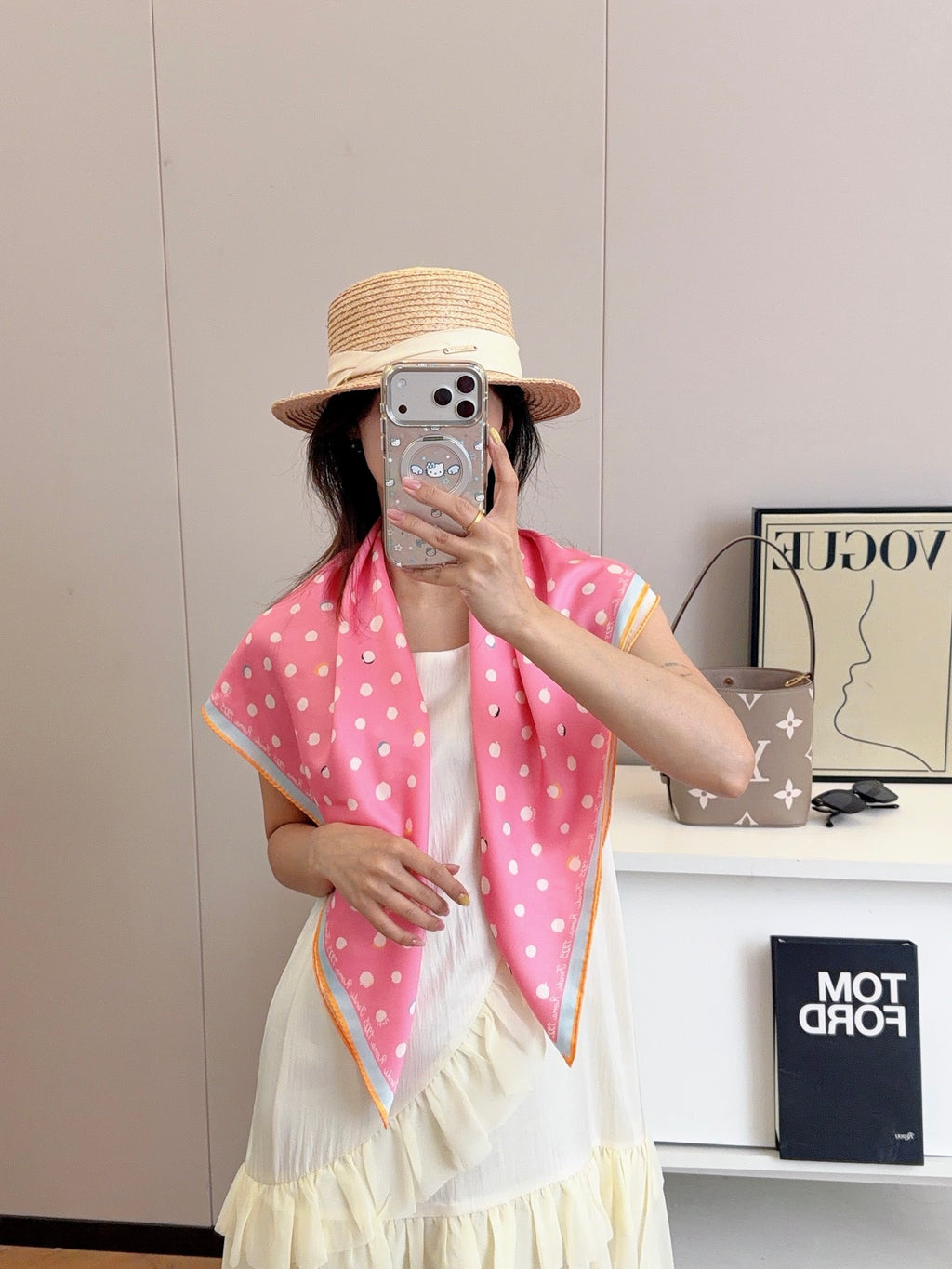 W1N36A14 Popular Silk Scarve