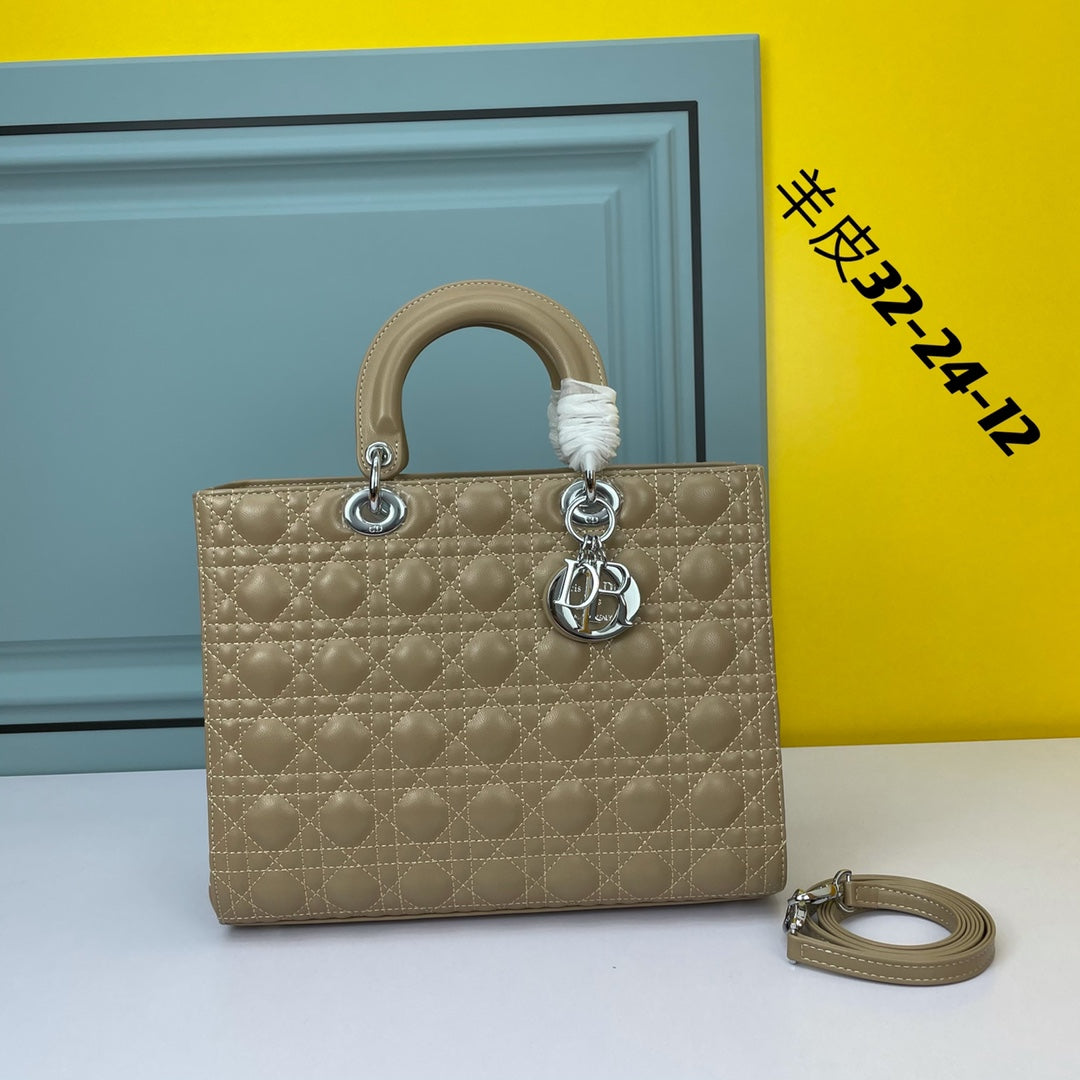 B1X43D54 Popular   leather bag  (32CM)