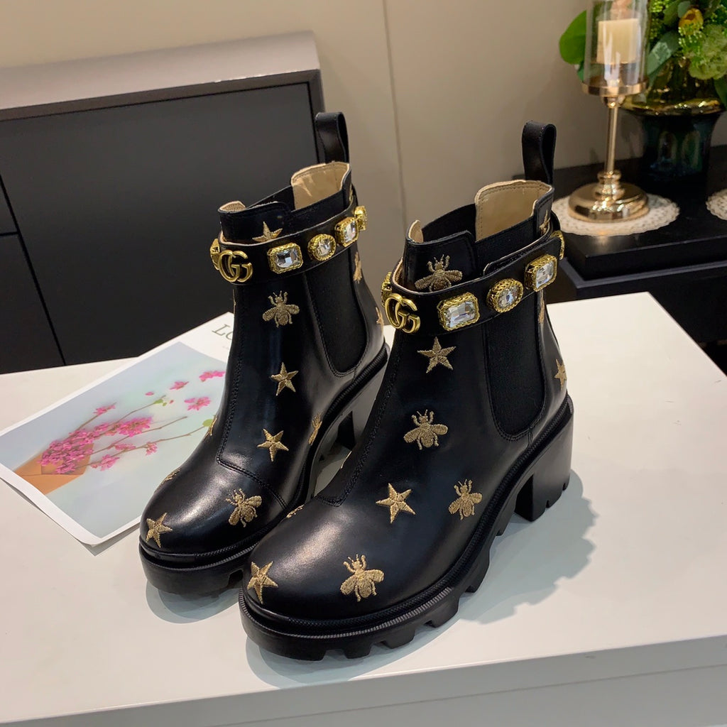 Z2XB199 Popular leather boot (top layer leather lining)