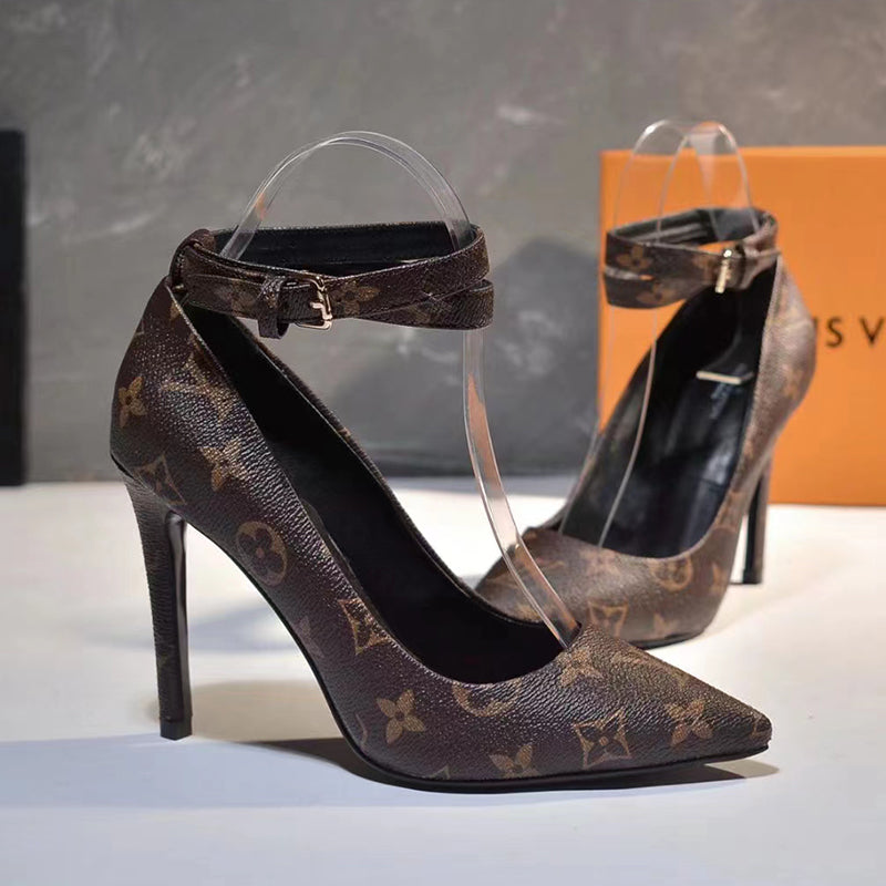 Z2R45E35 Popular leather High heels