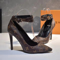 Z2R45E35 Popular leather High heels