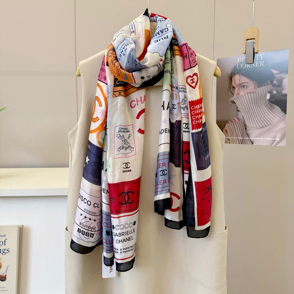 W1Z35C198  Popular Silk Scarve