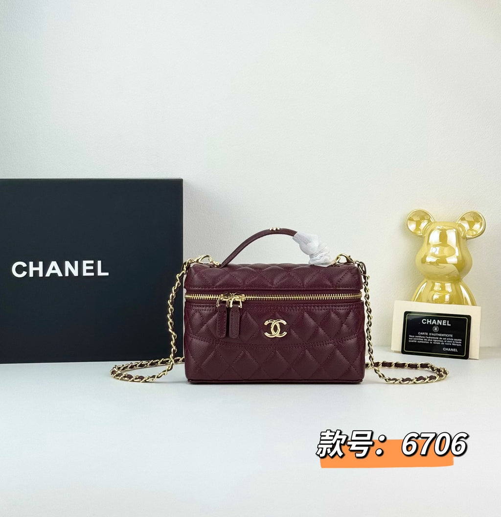 B1Q55C3 Popular   leather caviar bag