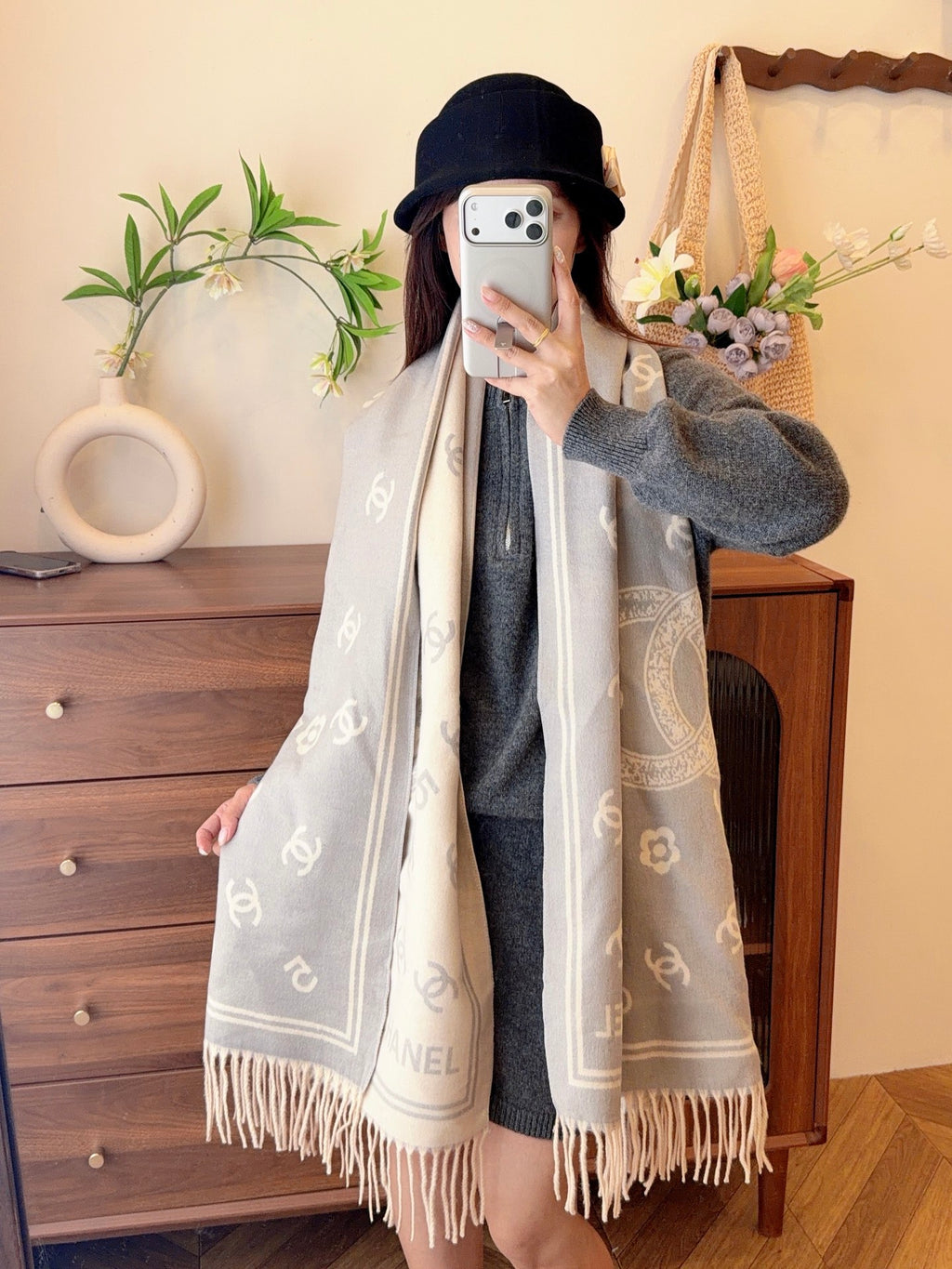 W1R86C55 Popular Winter Scarves