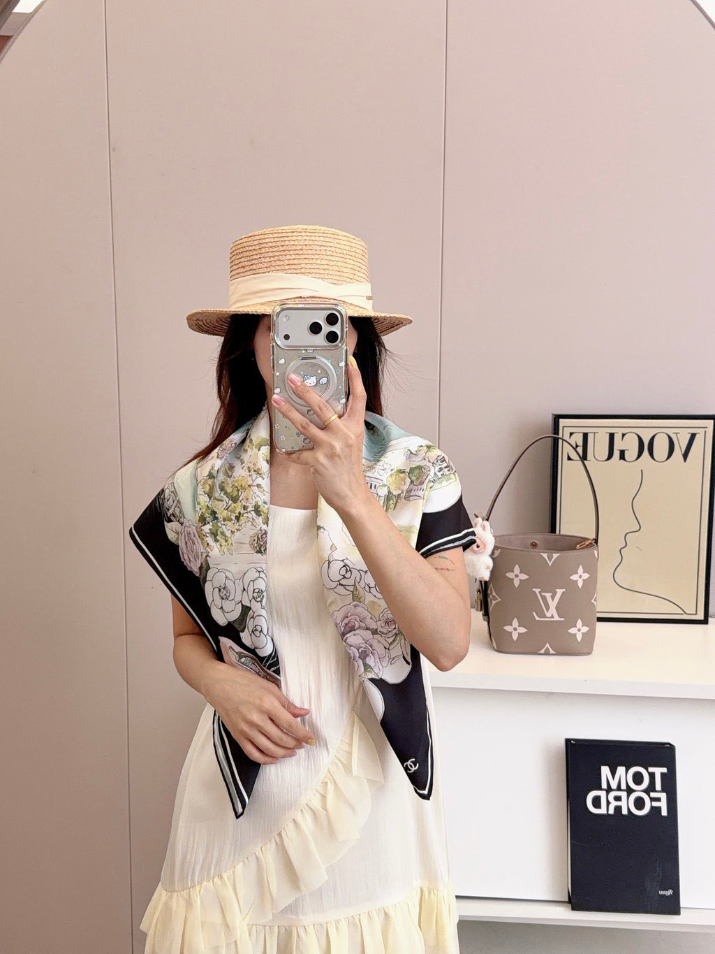 W1N36C15 Popular Silk Scarve