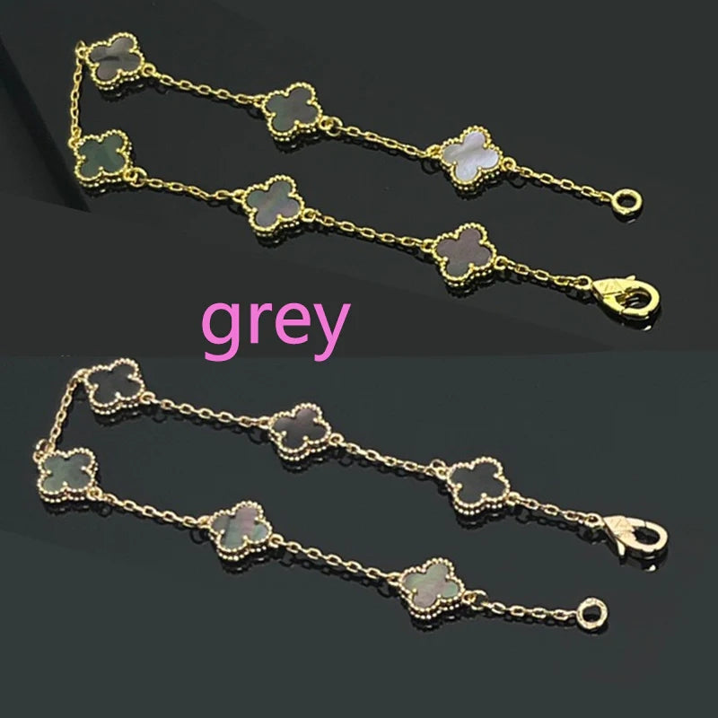 X5X94VA183K  Popular bracelets 6 flowers mini size 0.9cm flower