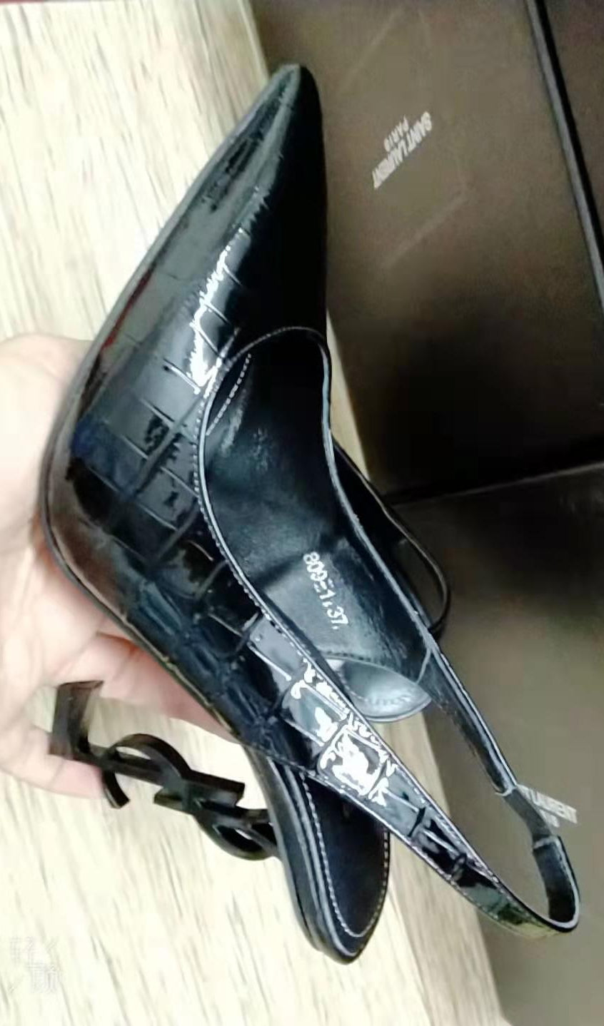 Z2XSL157 Popular leather high heels(10.5cm)