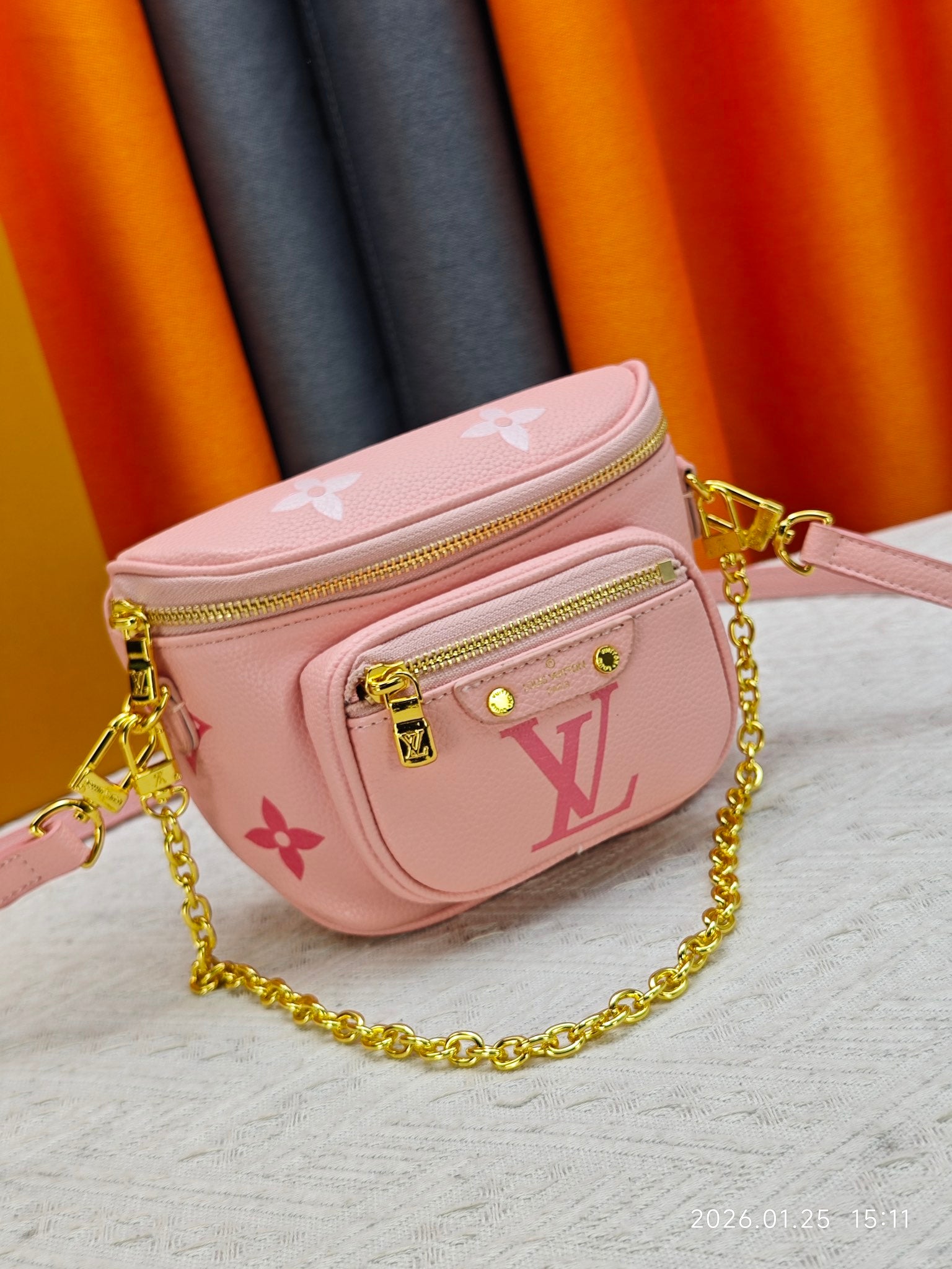 B1P46E76 Popular leather bag