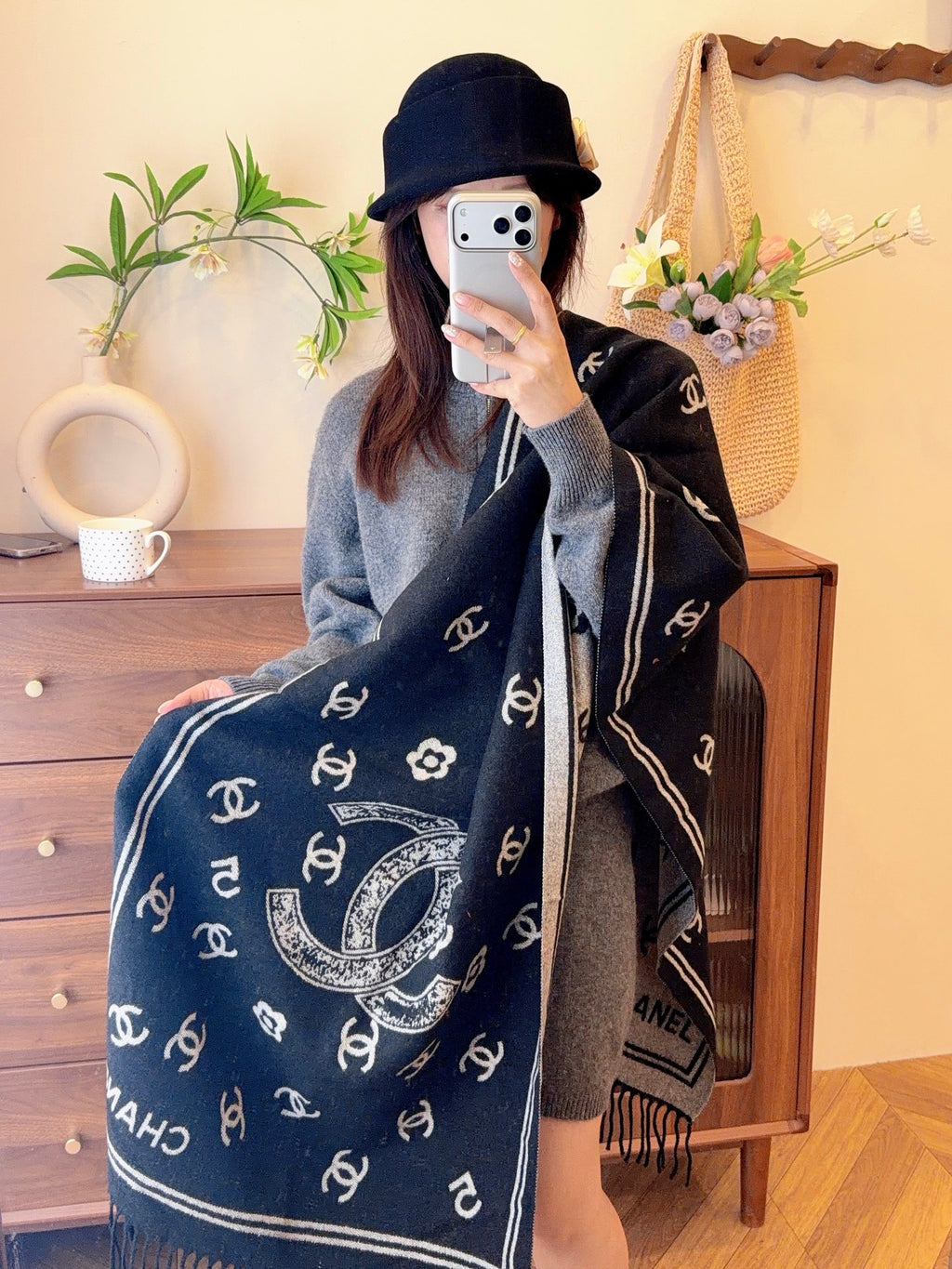 W1R86C55 Popular Winter Scarves