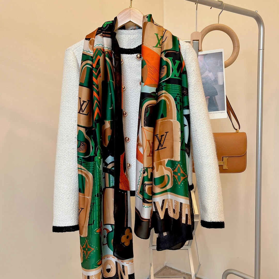 W1N55E56 Popular Silk Scarve