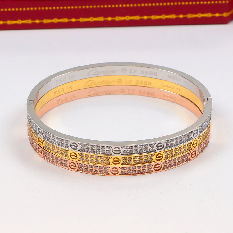 X3B11K2K  Popular 2-row diamond bracelet