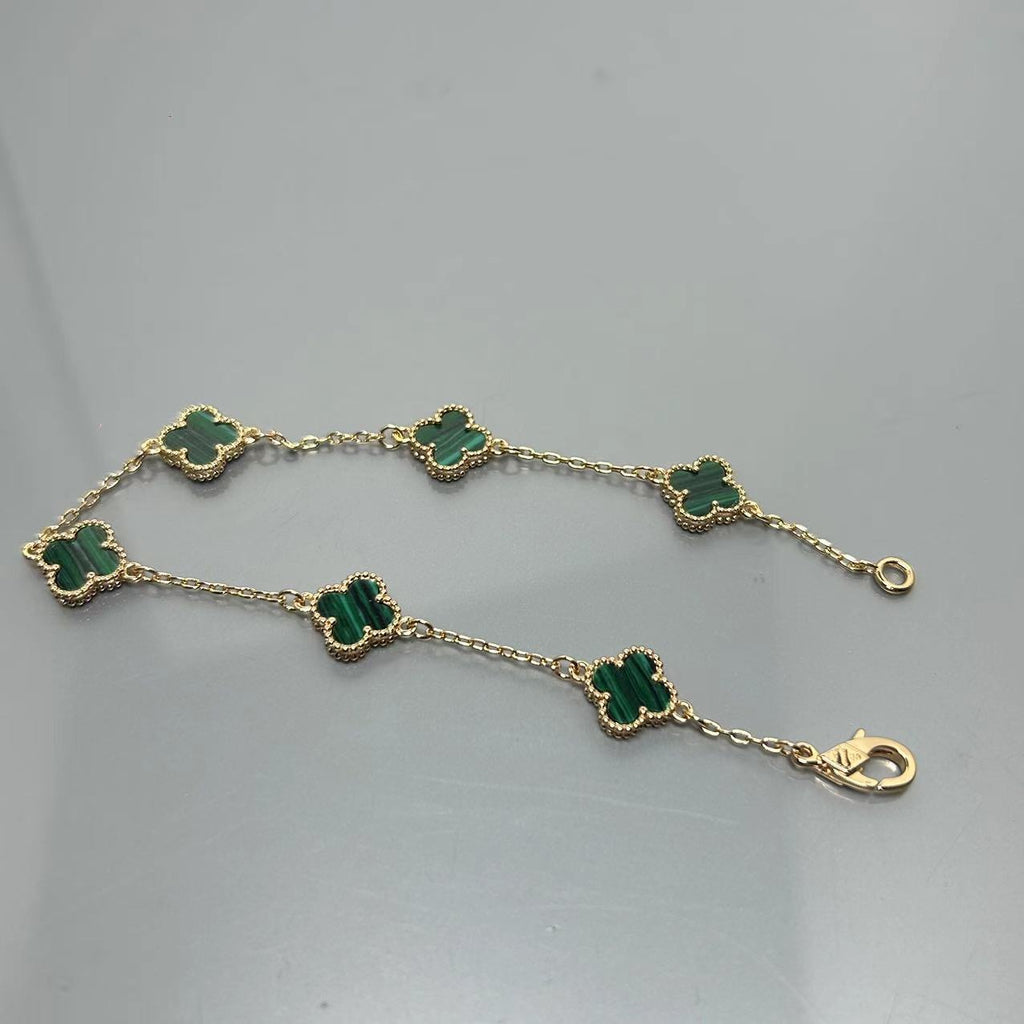 X5X94VA183K  Popular bracelets 6 flowers mini size 0.9cm flower