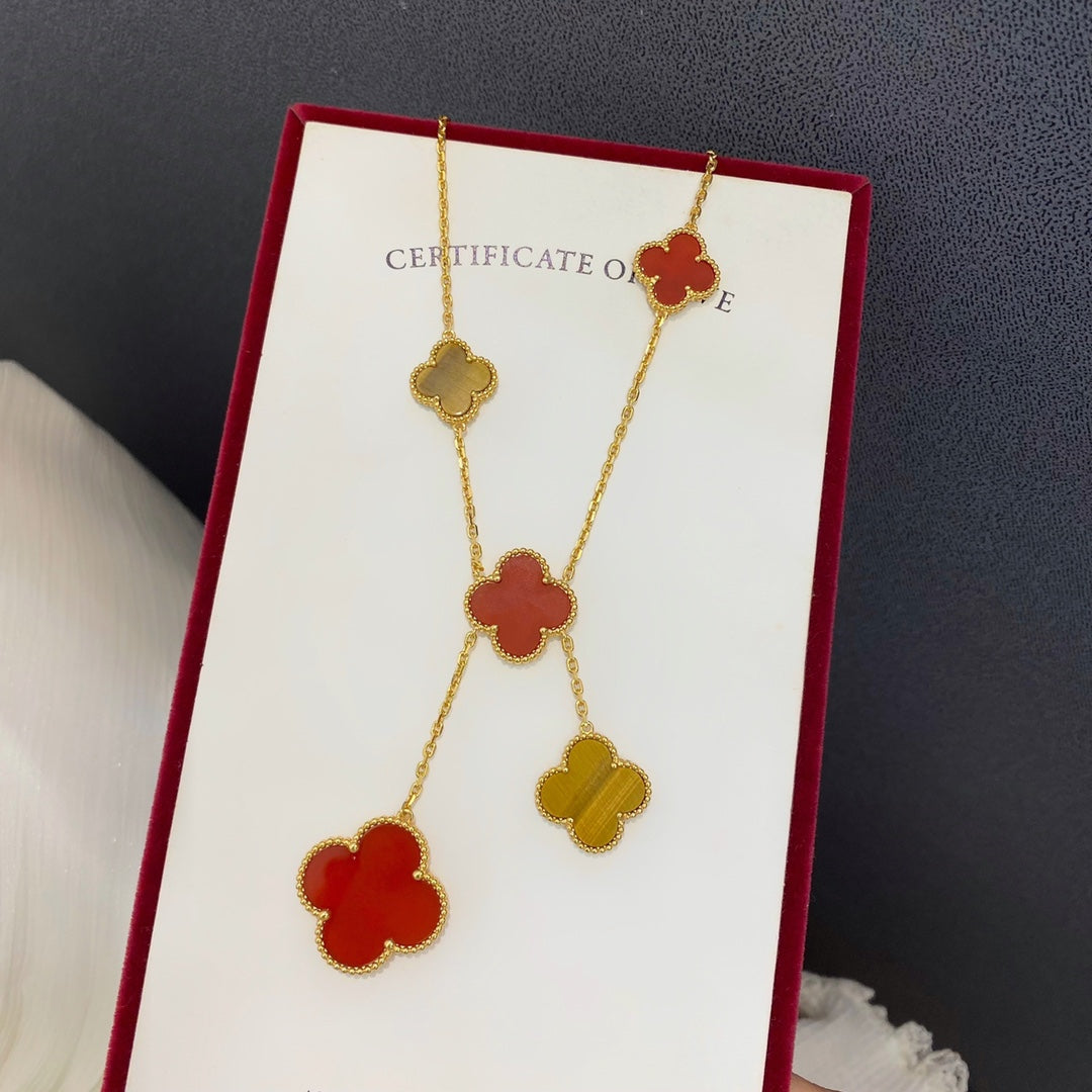 X5X53VA182K Popular 6 flowers necklaces
