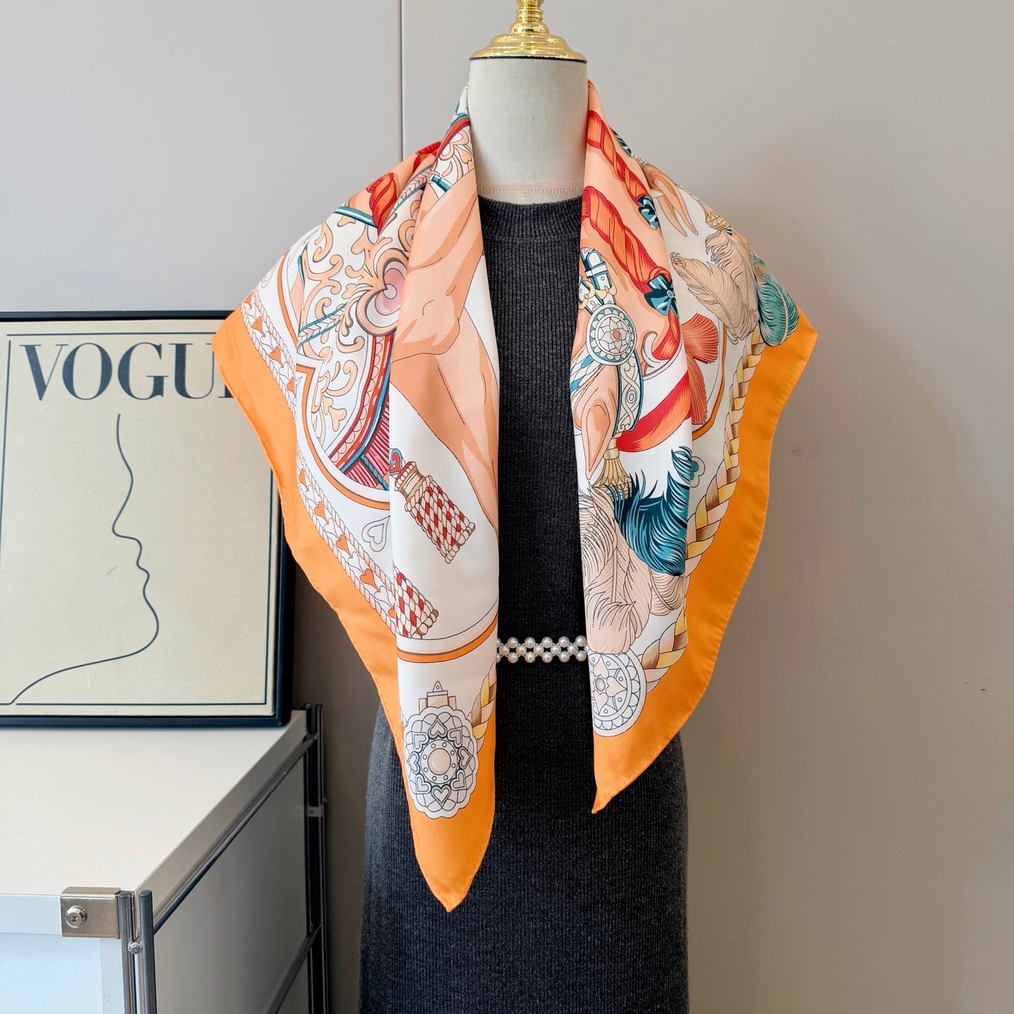 W1N36H9 Popular Silk Scarve