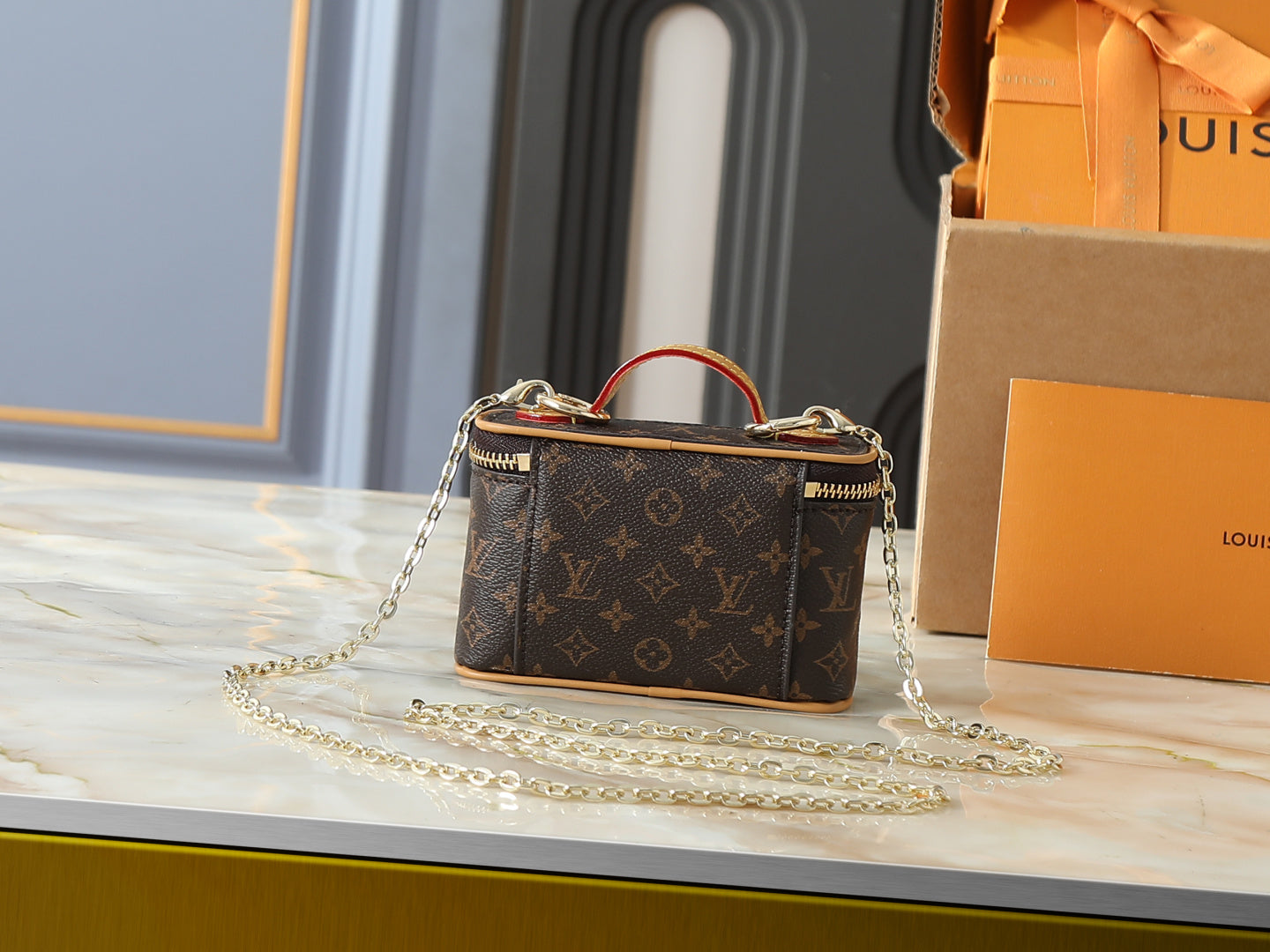 B1P76E6 Popular leather bag