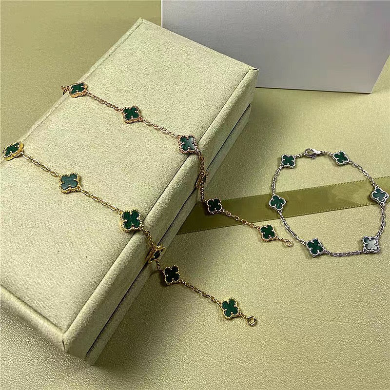 X5X94VA183K  Popular bracelets 6 flowers mini size 0.9cm flower