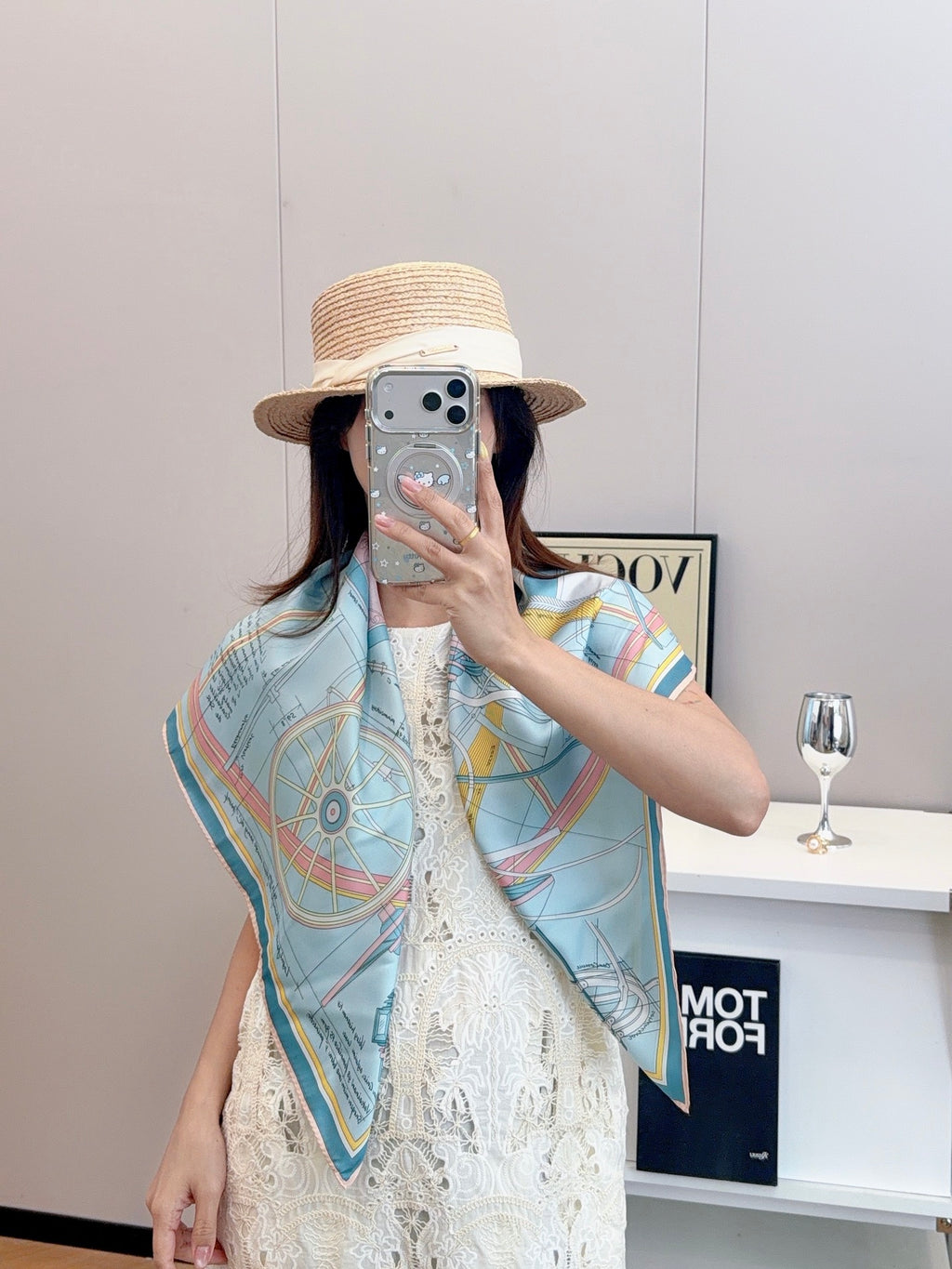 W1N36H5 Popular Silk Scarve
