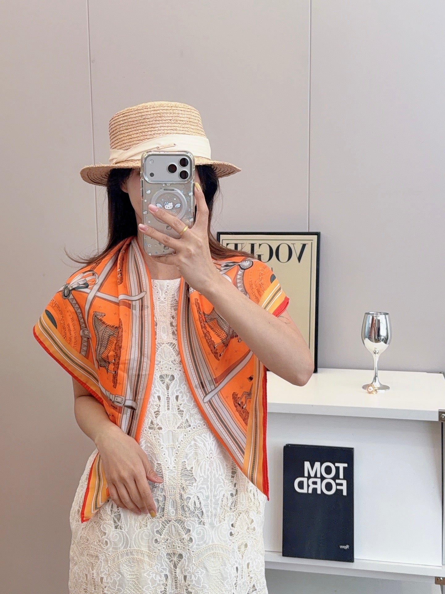 W1N36H4 Popular Silk Scarve