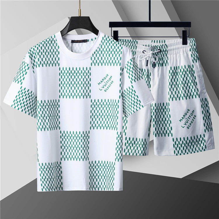 U1W35E108  Popular shirt and shorts set