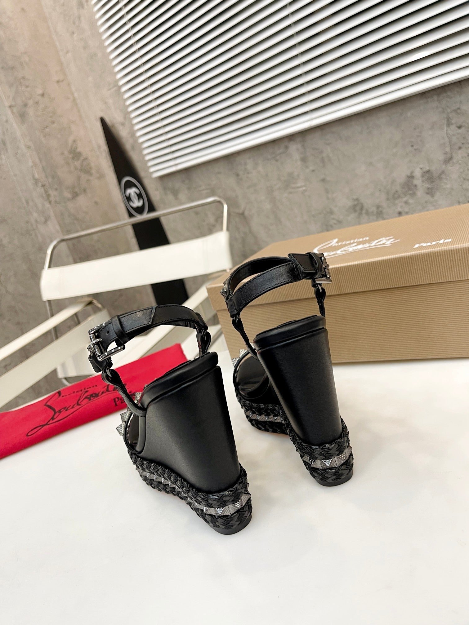 Z2XA6 Popular leather High heels 12cm heel