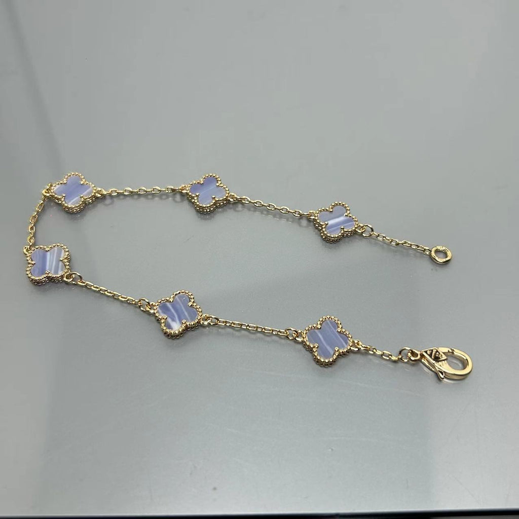 X5X94VA183K  Popular bracelets 6 flowers mini size 0.9cm flower