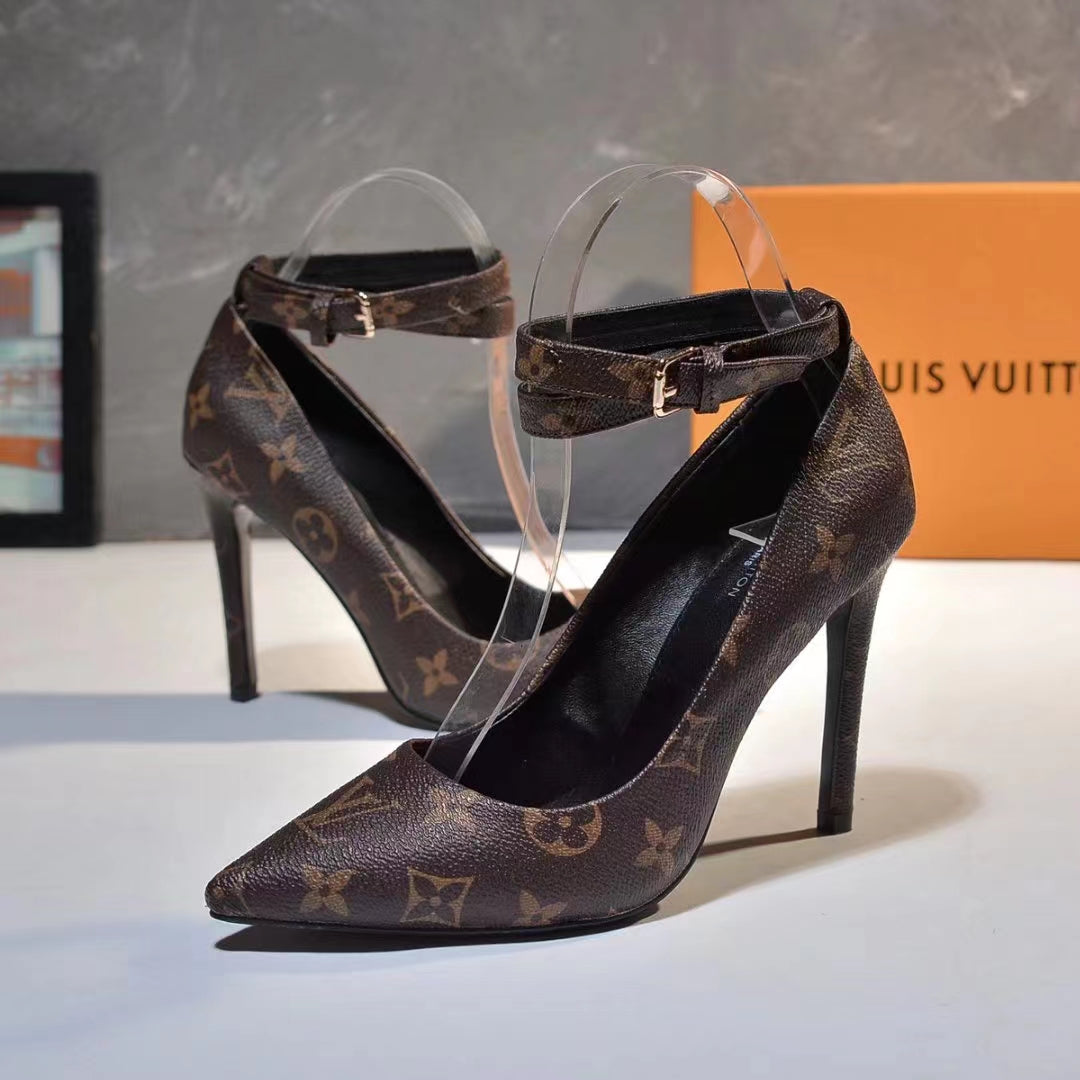 Z2R45E35 Popular leather High heels