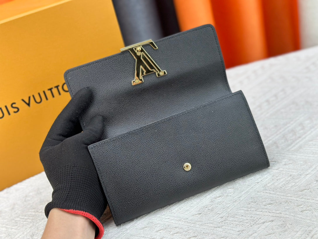 B1X104E74 Popular   leather wallets with package