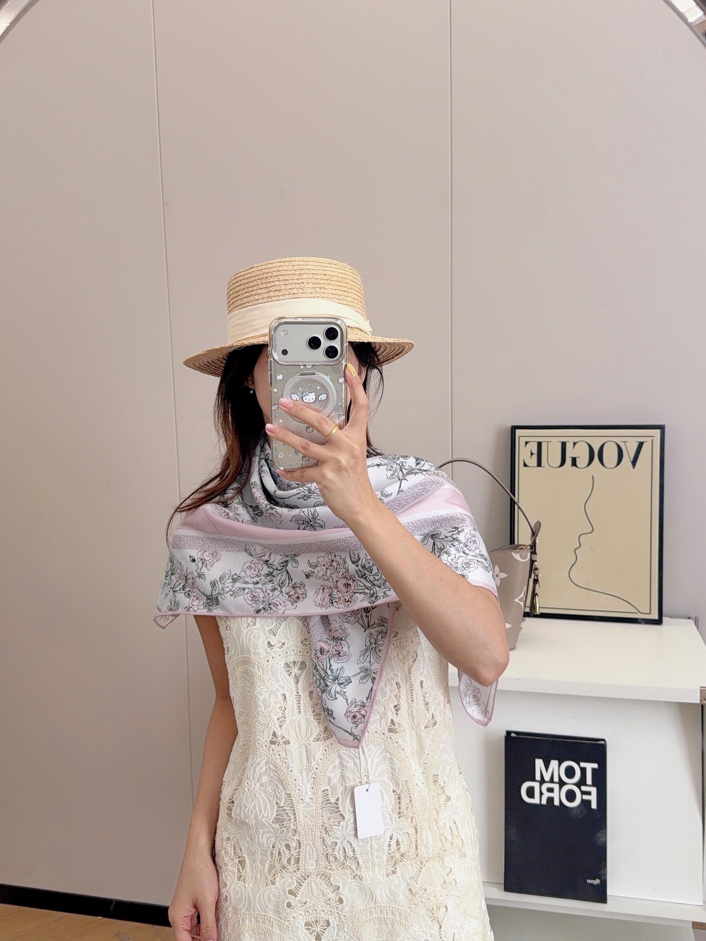 W1N36D17 Popular Silk Scarve