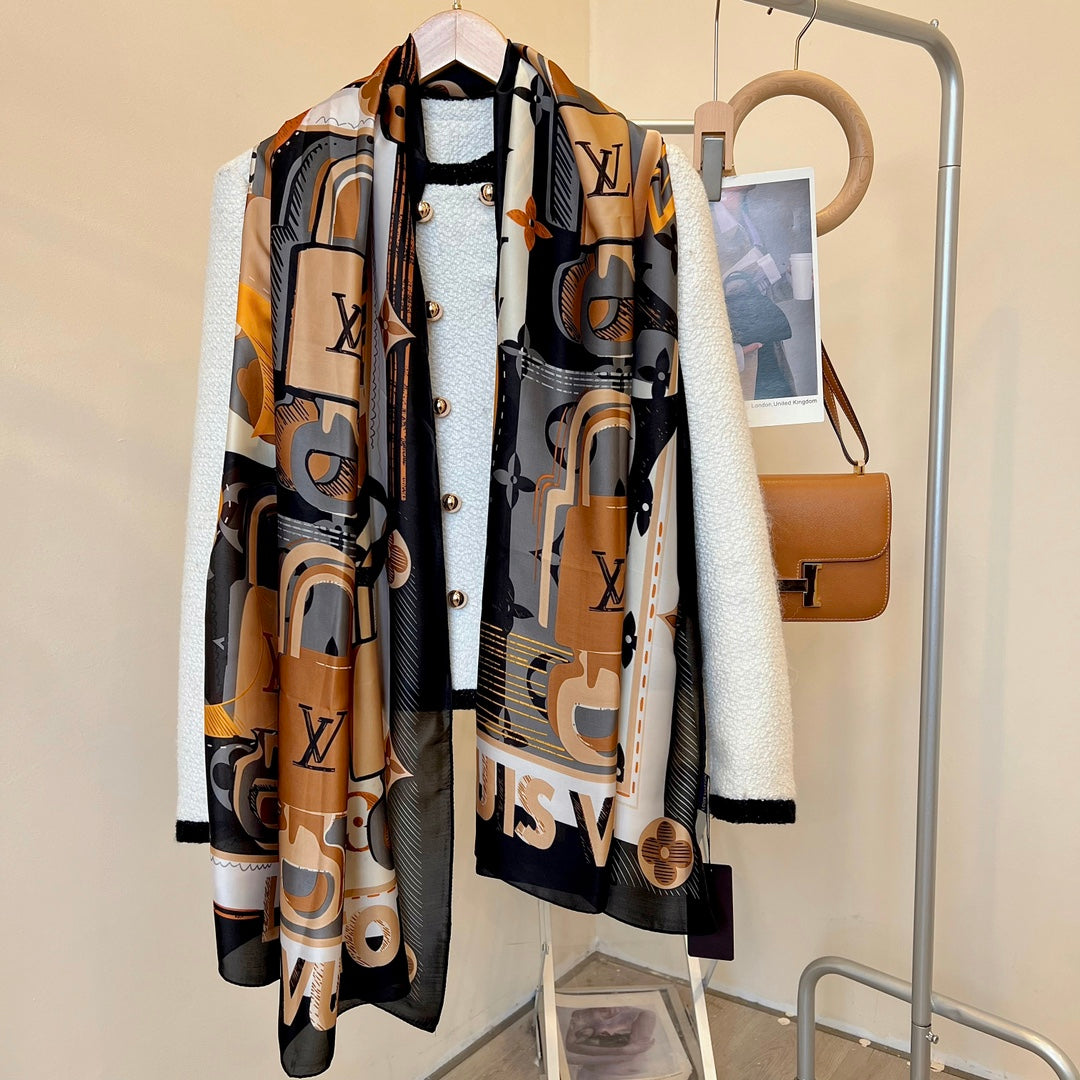 W1N55E57 Popular Silk Scarve