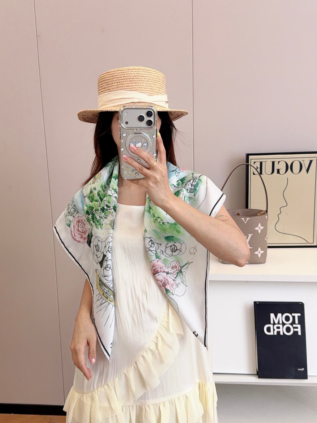 W1N36C15 Popular Silk Scarve