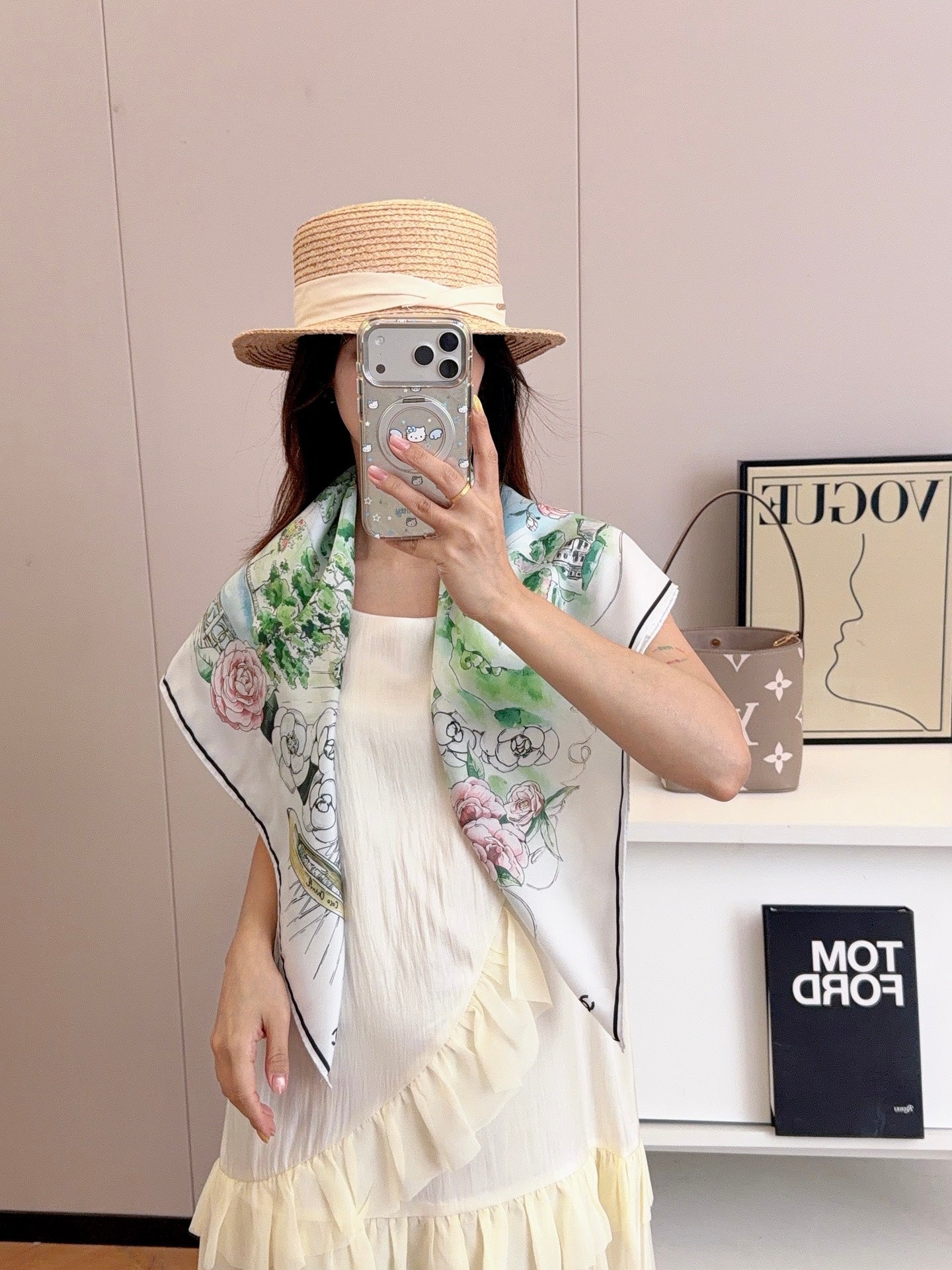 W1N36C15 Popular Silk Scarve