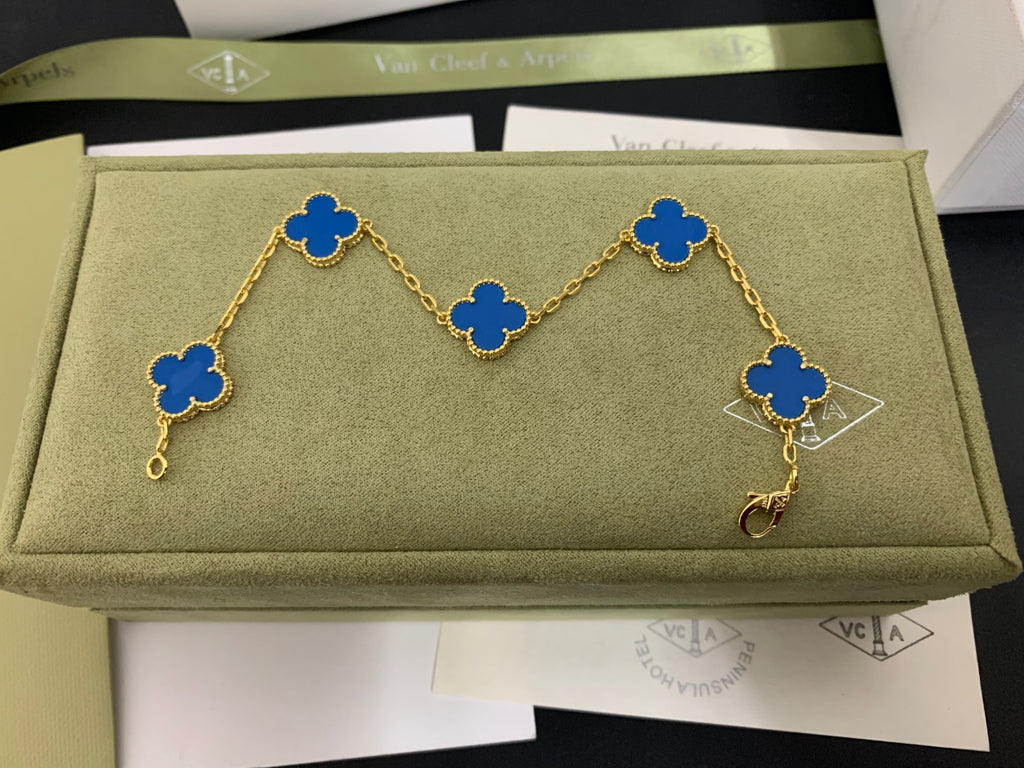 X5X53VA180K  Popular bracelets 5 flowers normal size1.5cm flower