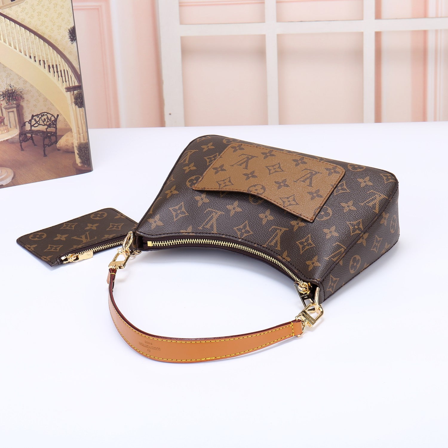B1X43E52 Popular  leather bag 