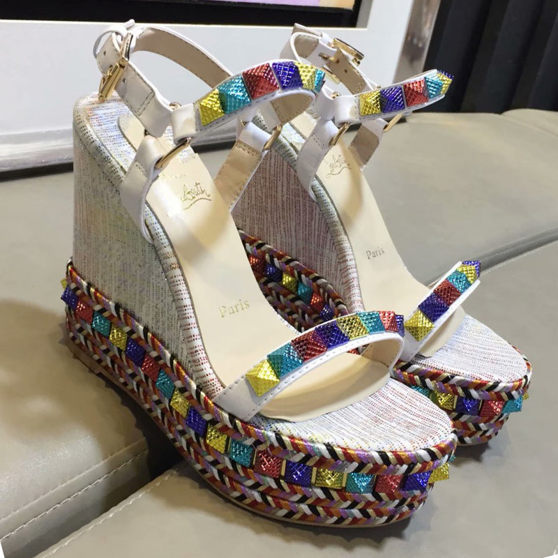 Z2ZA54 Popular leather High heels 12cm heel