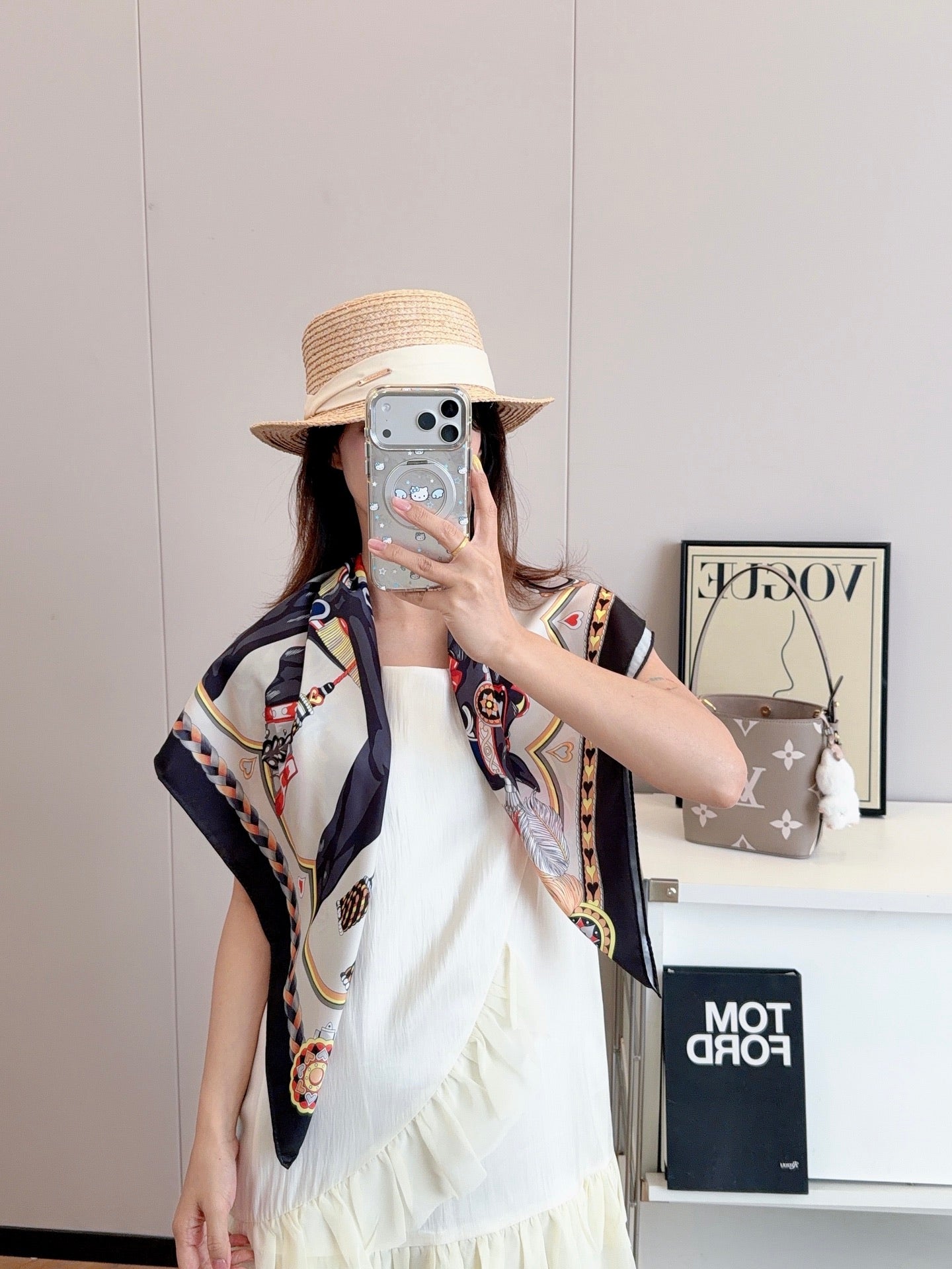 W1N36H9 Popular Silk Scarve