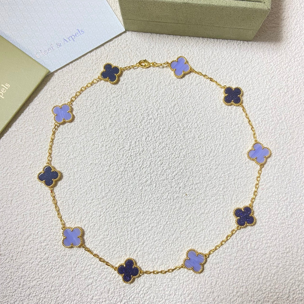 X5Q85VA256X Popular 10 flower necklaces