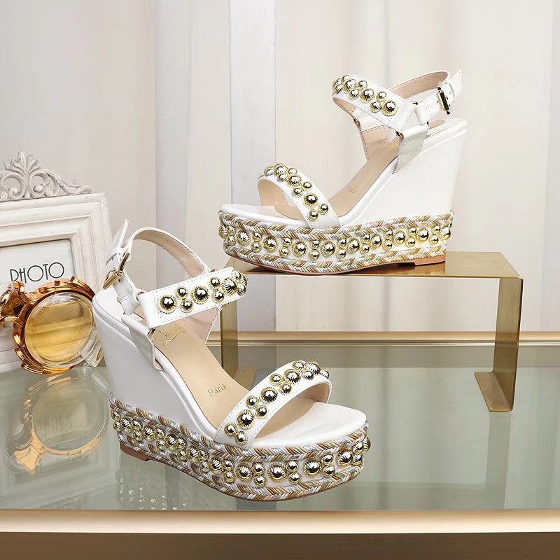 Z2ZA48 Popular leather High heels 12cm heel
