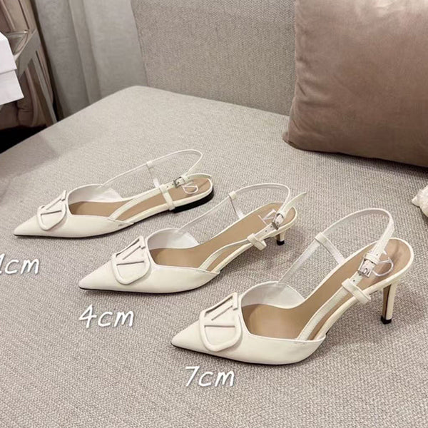 Z2N95VL17  Popular  leather  High heels