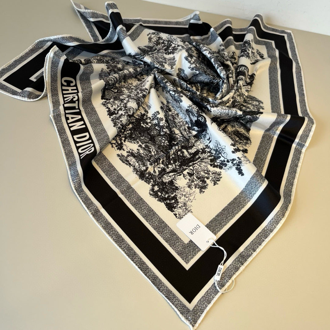 W1N46D35 Popular Silk Scarve