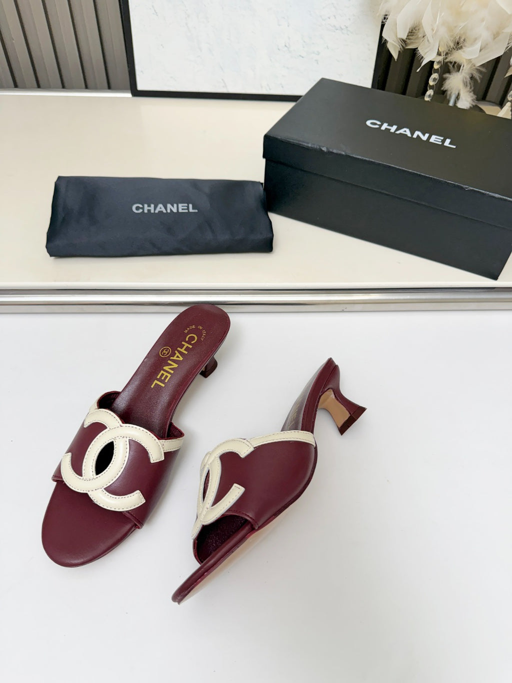 ZPX76C4  Popular high-quality leather slippers