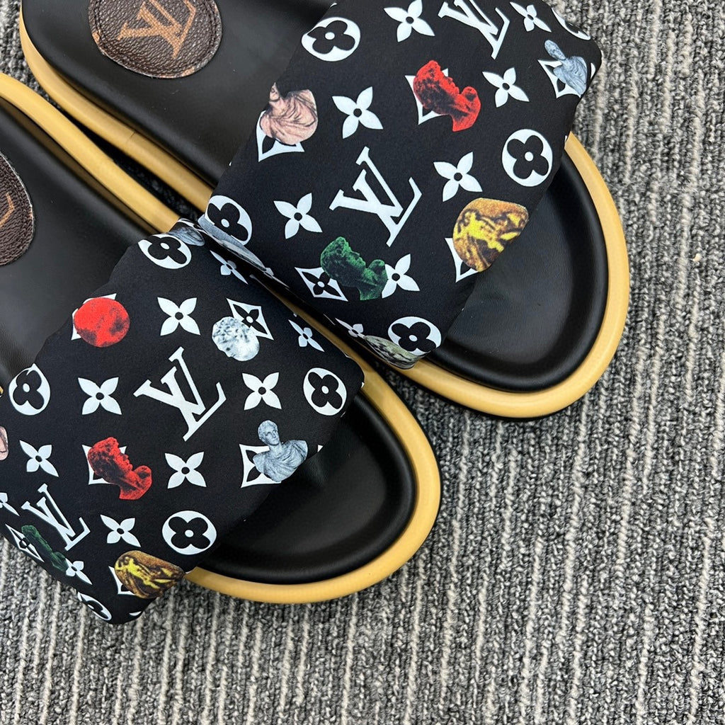 Z5XF120 Popular leather quality Slippers