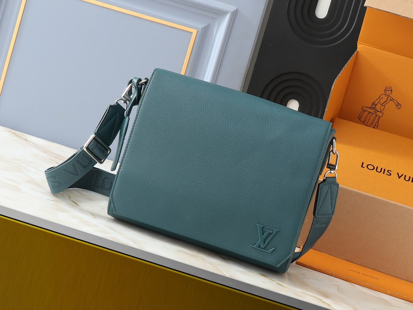 B1P36E78 Popular leather bag