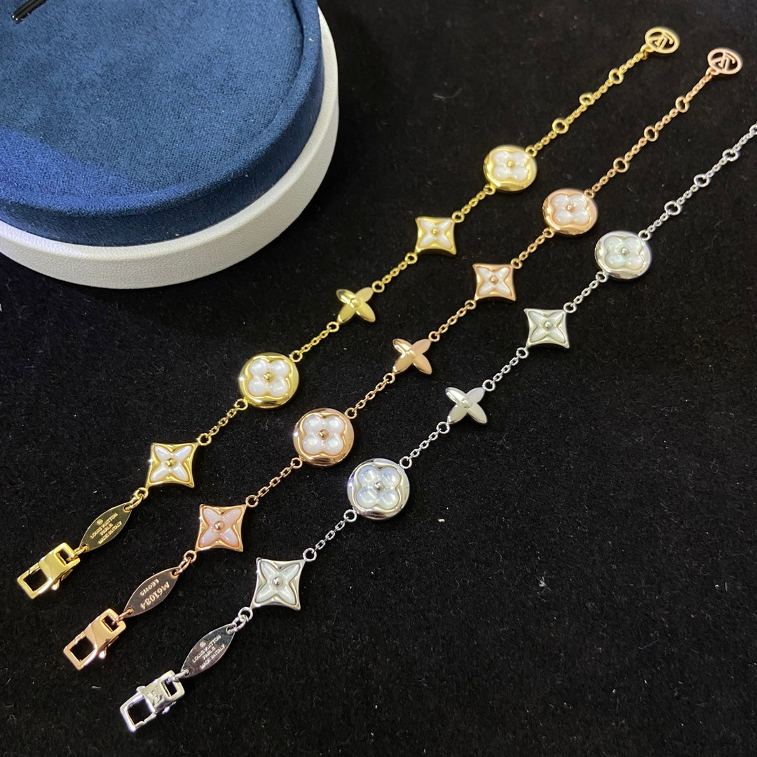 X5N76E41k Popular  Bracelets(mini 4 flower)