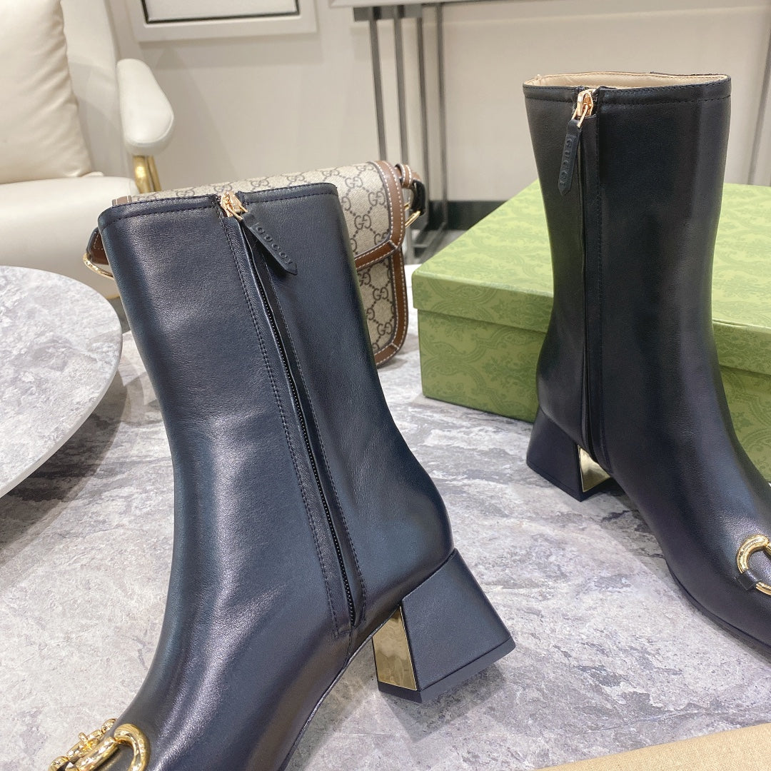 Z2Q95B157  Popular high-quality leather Boots