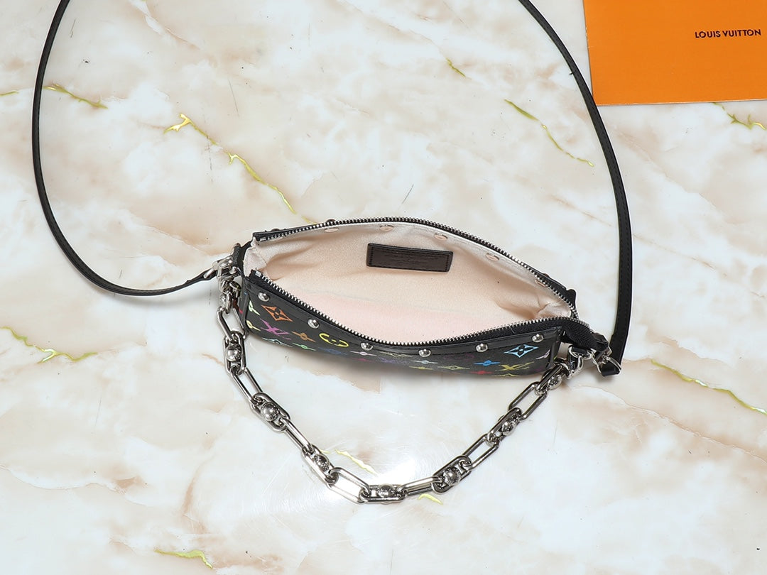 B1P46E44 Popular leather bag