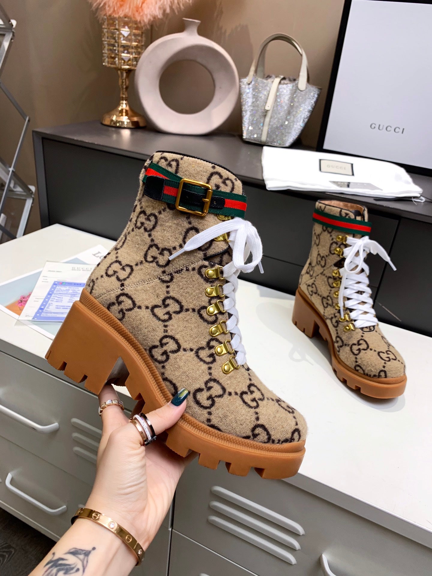 Z2XB192 Popular leather boot (top layer leather lining)