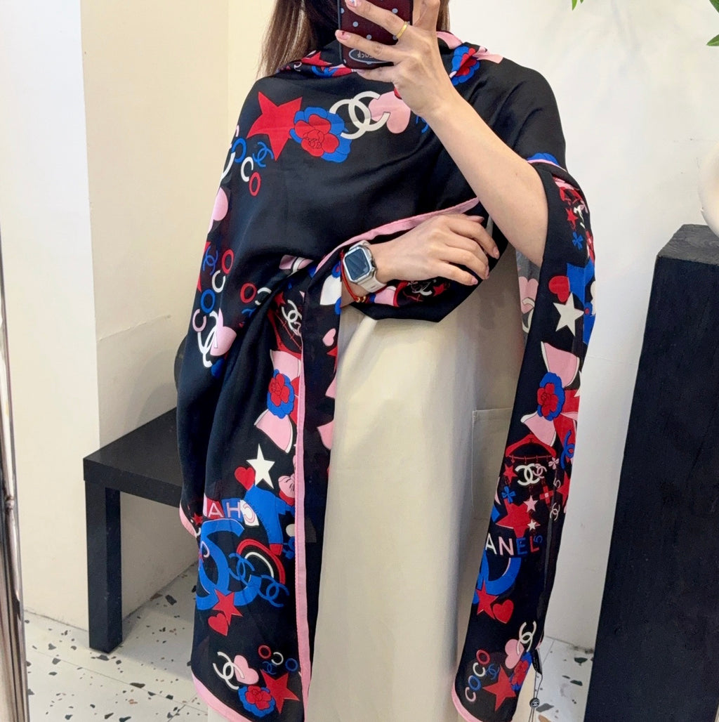 W1Z35C200  Popular Silk Scarve
